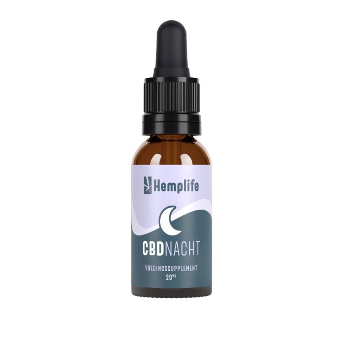 CBD Nacht | CBD + Melatonin (Hemplife) 20 ml main product photo