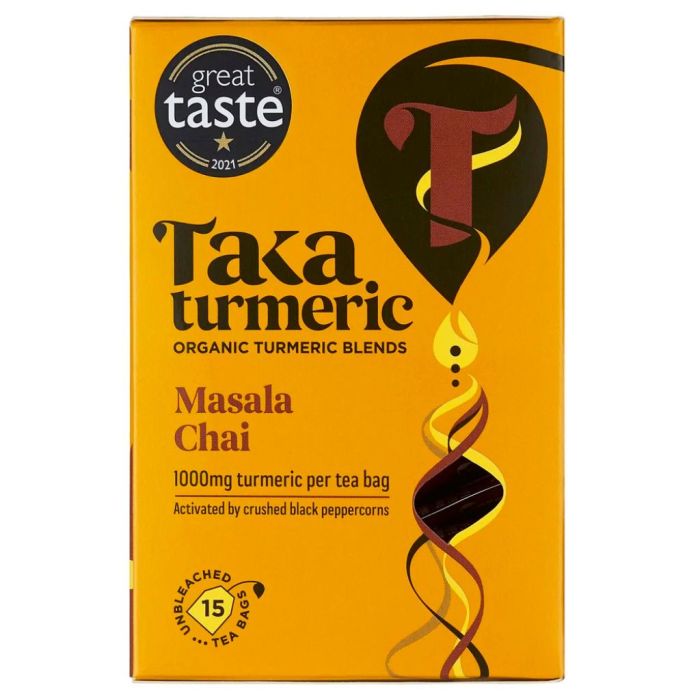 Kurkuma Tee Golden Chai (Taka Turmeric) 15 Beutel main product photo