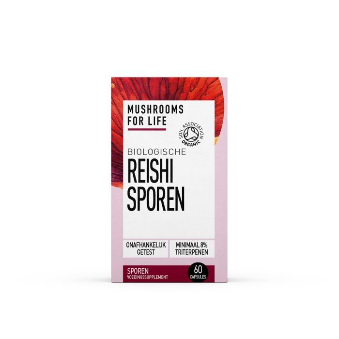 Reishi Spore | Bio (Mushrooms For Life) 60 Kapseln main product photo