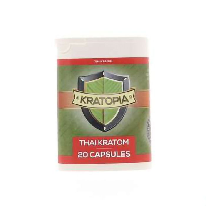 Kratom Kapseln Thai (Kratopia) 20 stück main product photo