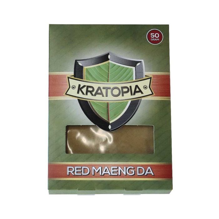 Kratom Pulver Red Maeng Da (Kratopia) 50 Gramm main product photo