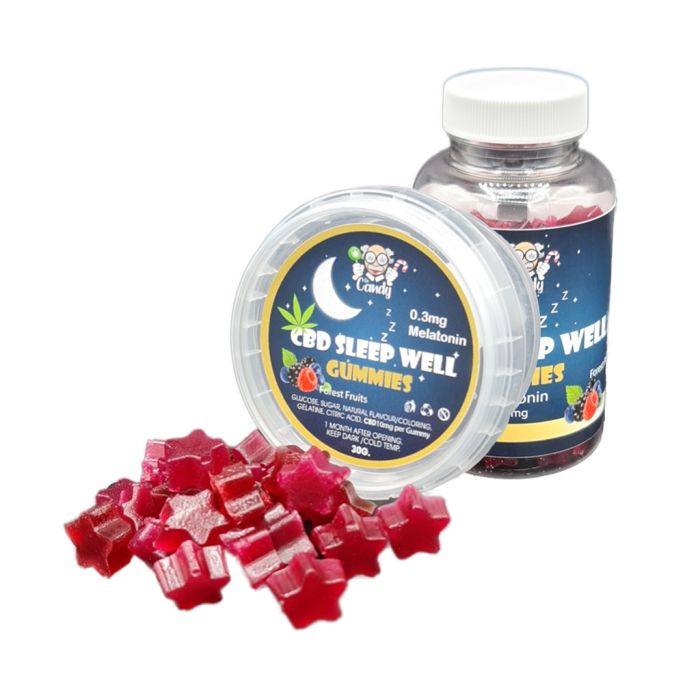 CBD Sleep Well Gummies (Dr. Candy) 10 mg main product photo