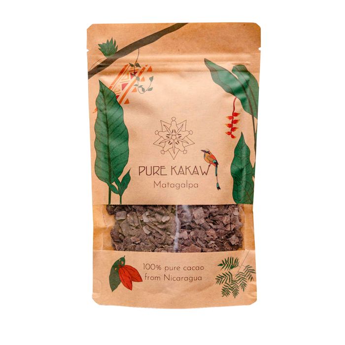 Matagalpa Kakao-Flocken Raw Nicaragua Zeremonieller Grad (Pure Kakaw) 125 Gramm main product photo