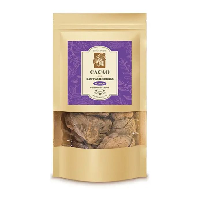 Kakao-Pasta-Stücke Raw Ecuador Ceremonial Grade (Sacra Cacao) 150 Gramm main product photo