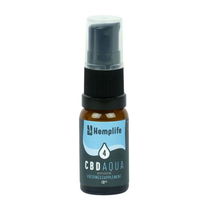 CBD Aqua 4% (Hemplife) 10 ml main product photo
