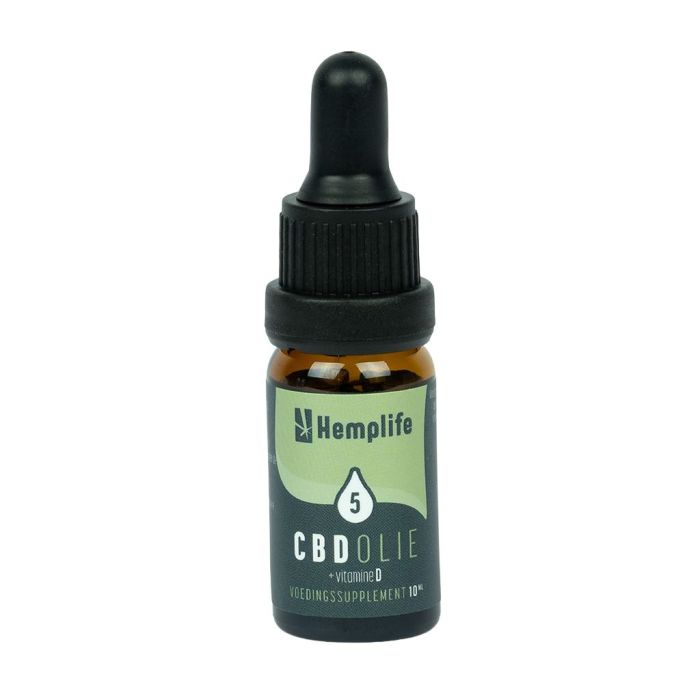 CBD Öl 5% mit Vitamin D (Hemplife) 10 ml main product photo