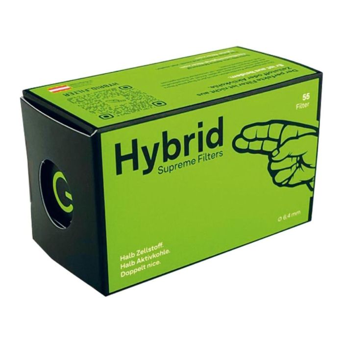 Cellulose & aktivkohlefilter (Hybrid) 55 Stück main product photo