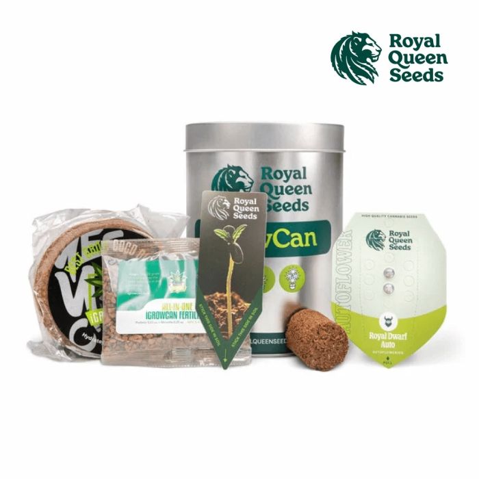 iGrowCan Growset - Autoflower (Royal Queen Seeds) main product photo