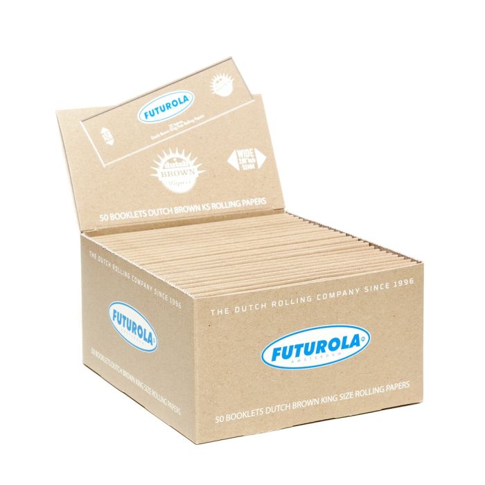 Futurola Braun Smoking Papers | King-Size main product photo