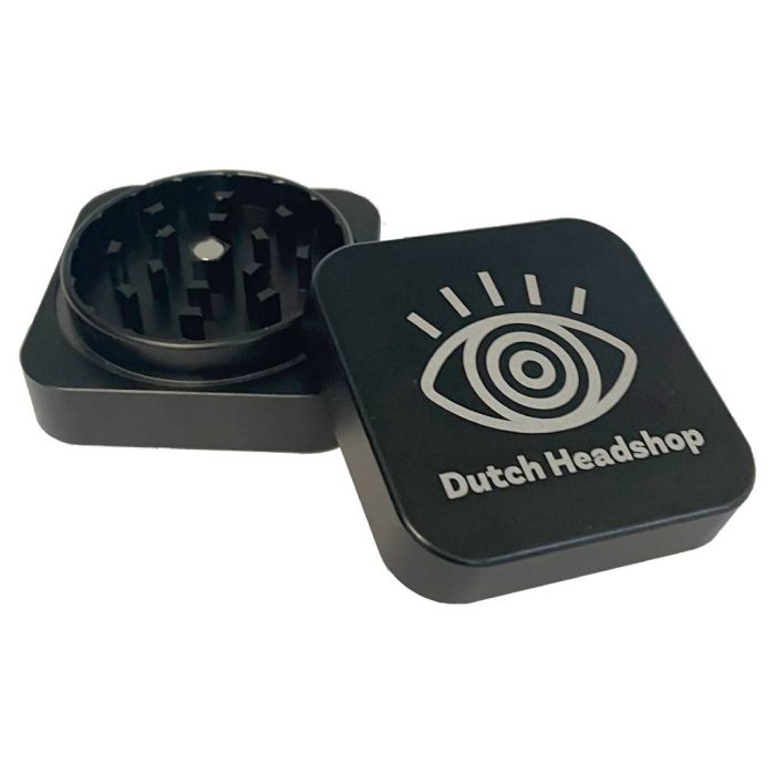 Quadratischer Grinder 2 teile (Dutch-Headshop) 53 mm main product photo