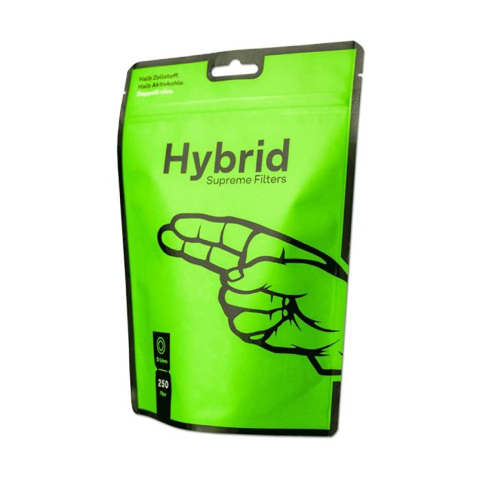Cellulose & Aktivkohlefilter (Hybrid) 250 Stück main product photo