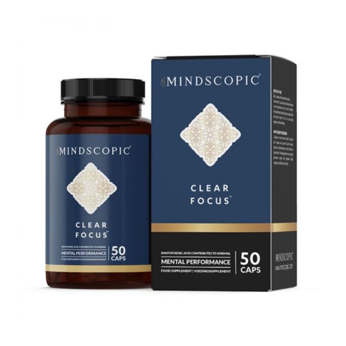Clear Focus Nootropika (Mindscopic) 50 Kapseln main product photo