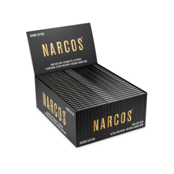 Narcos Brown Papers | King-Size Slim main product photo