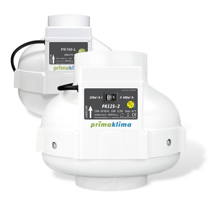 Prima Klima Inline-Rohrventilator | Ohne Thermostat main product photo
