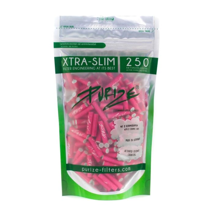 Aktivkohlefilter Xtra Slim 5,9 x 26,9 mm (Purize) 250 Stück main product photo