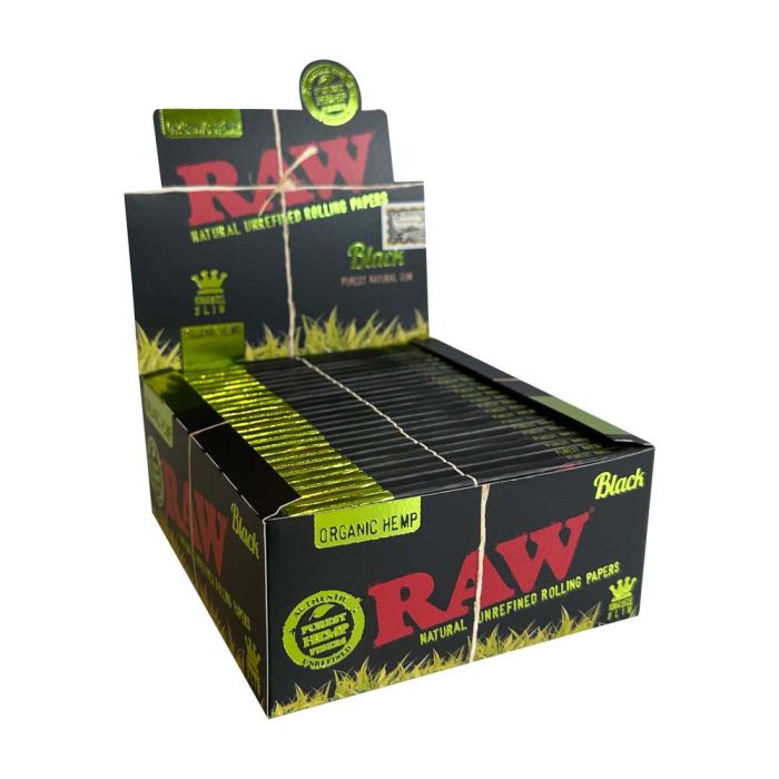 RAW Black Organic Papers | King-Size Slim main product photo
