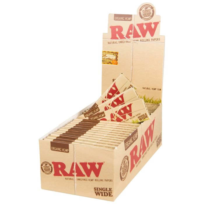 RAW Organic Hemp Papers | Single Wide main product photo