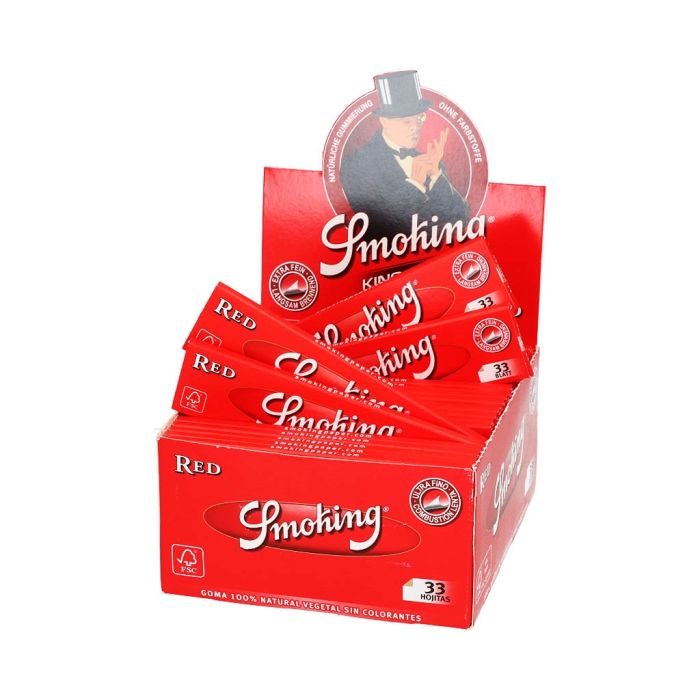 Smoking Red Rolling Paper | King-Size main product photo