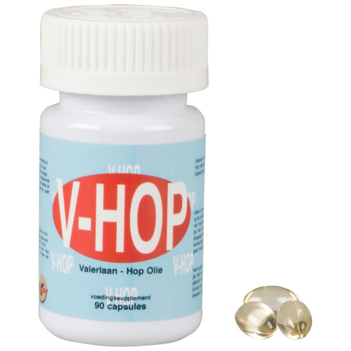 V-HOP Baldrian/Hopfen Öl (McSmart) 90 Kapseln main product photo