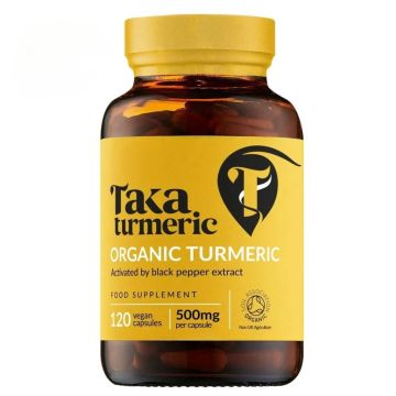 Kurkuma Kapseln Bio (Taka Turmeric) 120 Kapseln