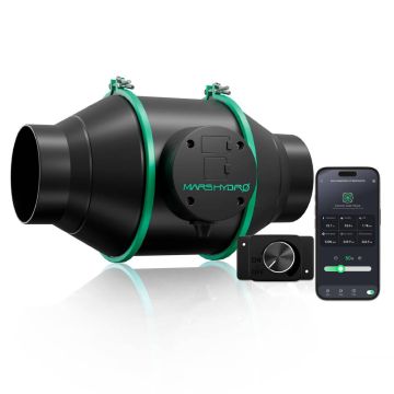 Mars Hydro 4” 10cm Inline-Rohrventilator| Speed Controller