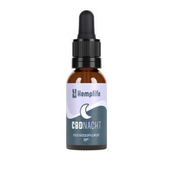 CBD Nacht | CBD + Melatonin (Hemplife) 20 ml