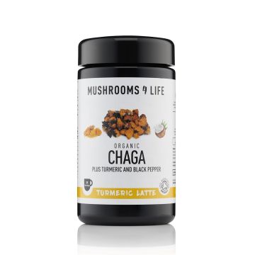 Chaga Kurkuma Latte Bio (Mushrooms4Life) 120 Gramm