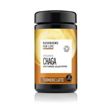 Chaga Kurkuma Latte Bio (Mushrooms4Life) 120 Gramm