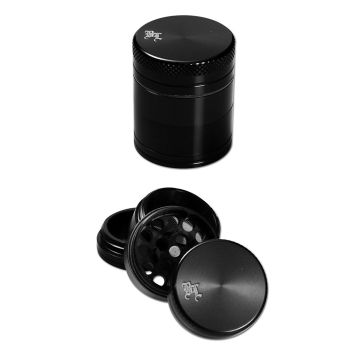 Mini Grinder 4 teile (Black Leaf) 29 mm