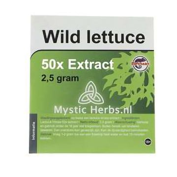 Gift-Lattich Extrakt 50x [Lactuca virosa] (Mystic Herbs) 2,5 Gramm