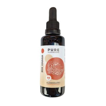 Chaga Pilzextrakt Alkoholfrei Bio (Pure Mushrooms) 60ml