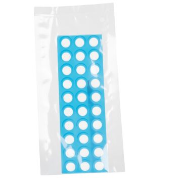 PTFE-Teflon-Filteraufkleber selbstklebend 0,2 µm 20 mm 64 Stück