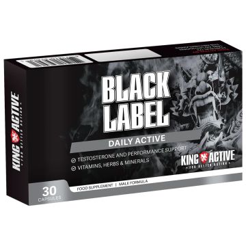 Black Label (King Active) 30 Kapseln