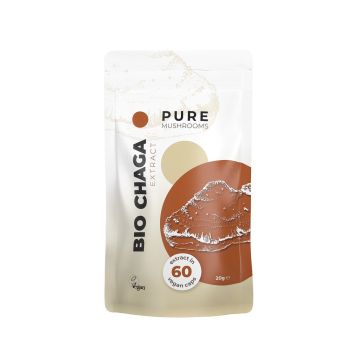 Chaga [Inonotus obliquus] Bio (Pure Mushrooms) 60 Kapseln