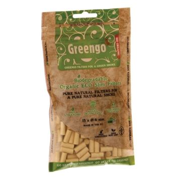 Slim Tips / Filter-Tips Organic (Greengo) 15 mm