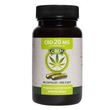 CBD Kapseln (Jacob Hooy) 4% 20 mg 60 Kapseln