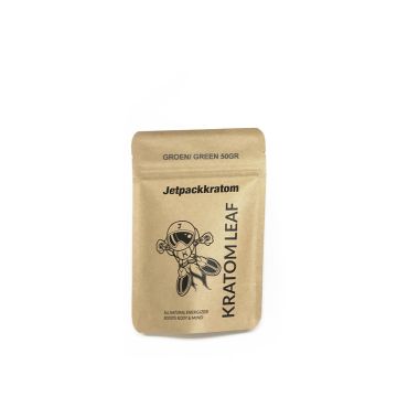 Kratom Pulver Green (Jetpackkratom) 50 Gramm
