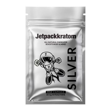 Kratom Kapseln Silver (Jetpackkratom) 60 mg