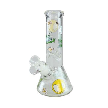 Glas Mini Bong | Freaky Bubbles Flask