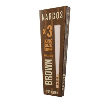 Narcos King Size Cones Brown Edition 3 Stück
