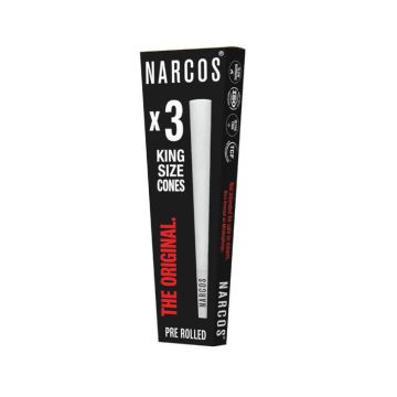 King Size Cones Weiß (Narcos) 3 Stück