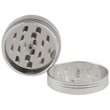 Push and Clear View Grinder Aluminium 50mm
