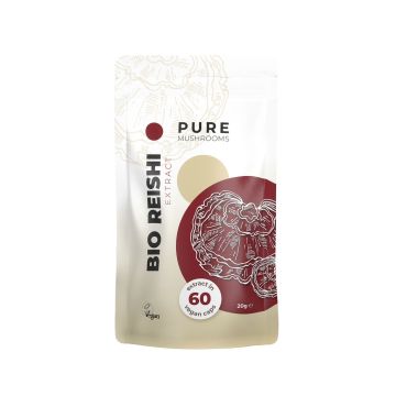 Reishi [Ganoderma lucidum] Bio (Pure Mushrooms) 60 Kapseln