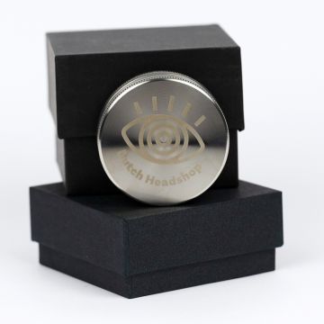 Edelstahl Grinder 2-teilig (Dutch-Headshop) 62 mm