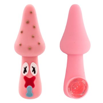 Silikon Pilz Bong 10 cm  