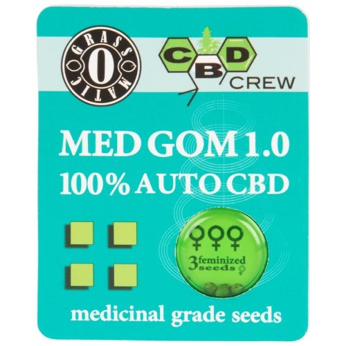 Med Gom Autoflower Samen O Matic CBD Crew Dutch Headshop